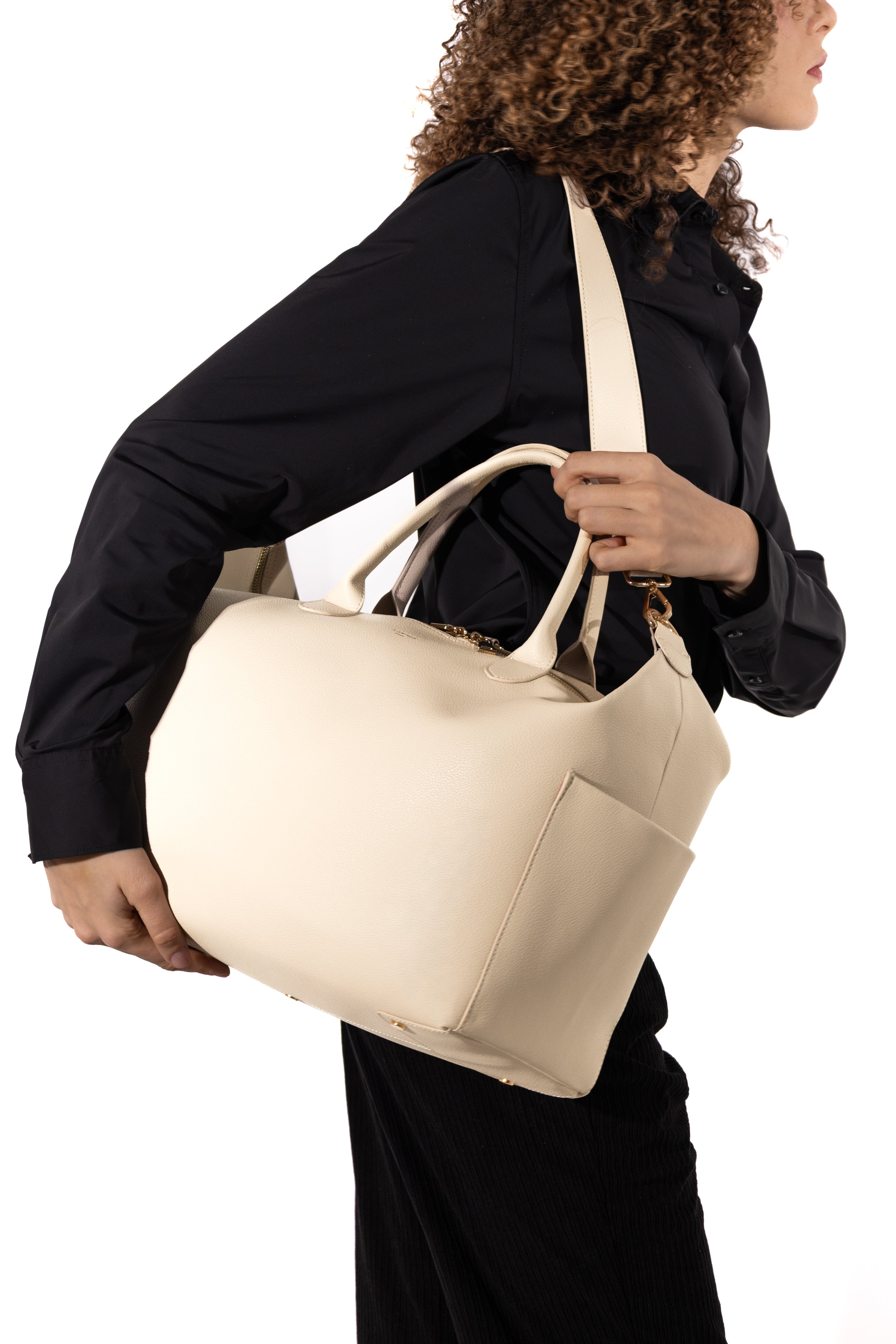 HANAA — Sac à langer — Sable Iconique