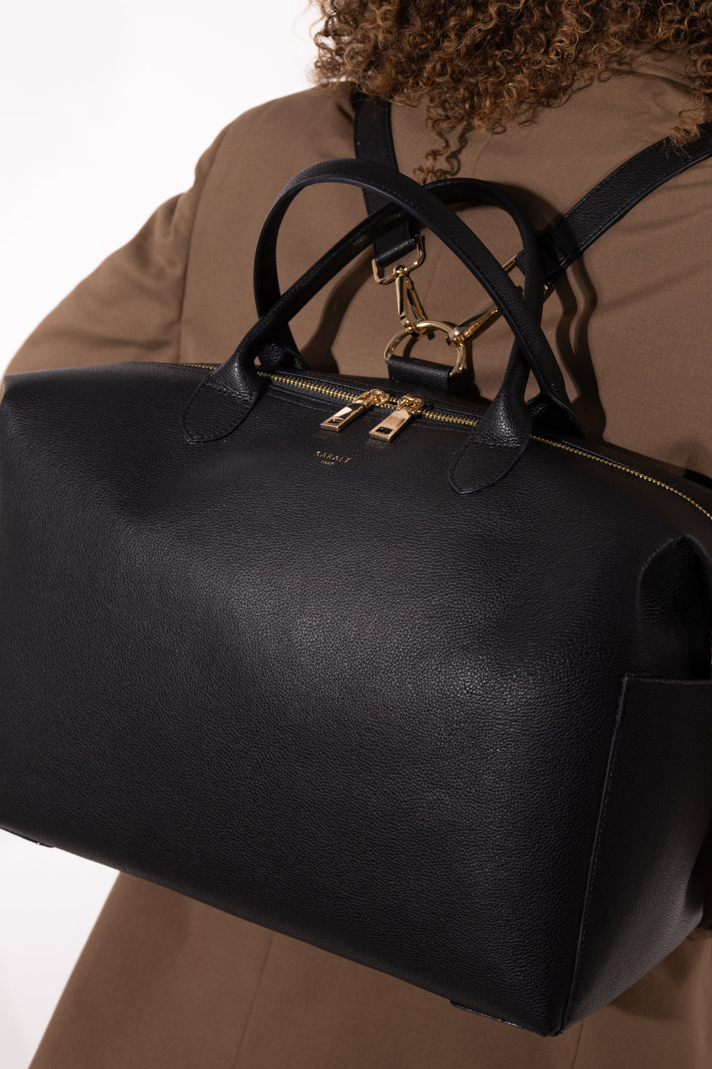 HANAA — Sac à langer — Noir Intemporel
